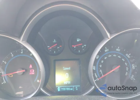 2016 Chevrolet Sonic Lt Auto из США, поврежденный, VIN 1G1JC5SH5G4130802